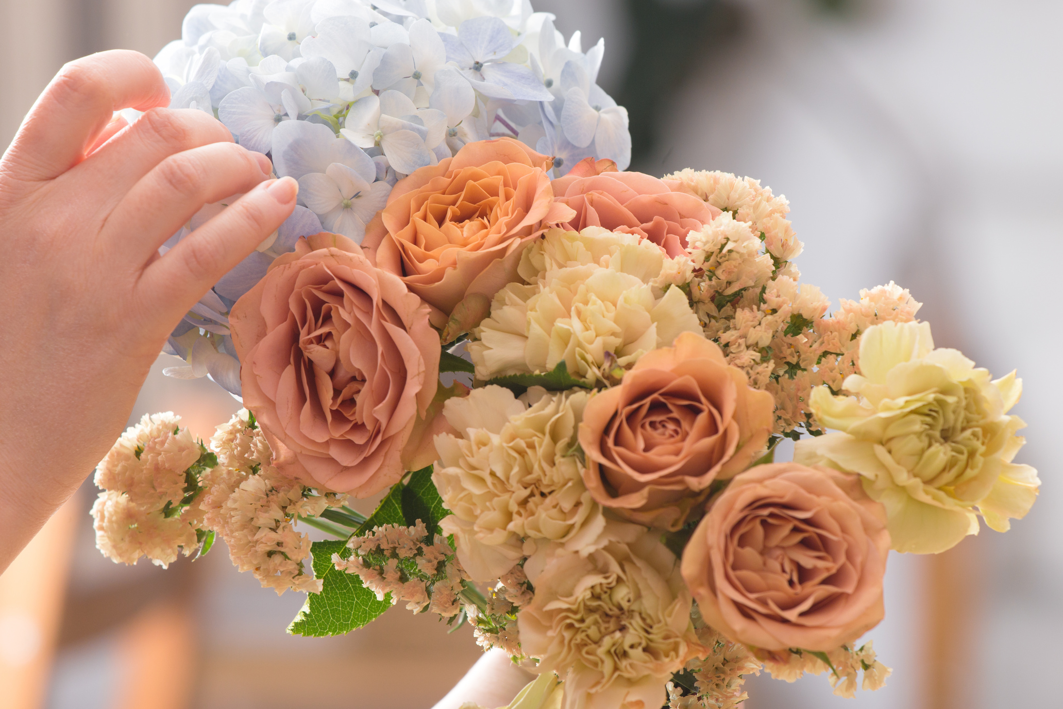 Interior flower shop